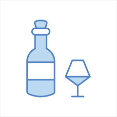 Wine vector icon