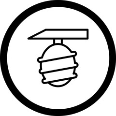 Insect Nest Vector Icon Design