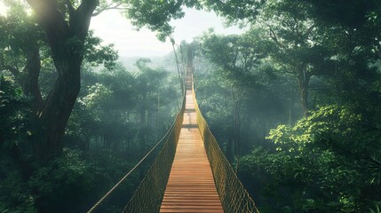 Fototapeta premium Forest Canopy Walk