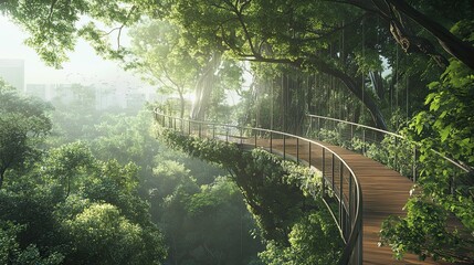 Fototapeta premium Forest Canopy Walk