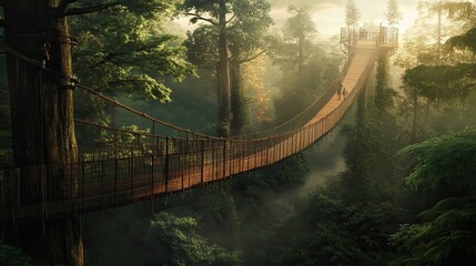 Fototapeta premium Forest Canopy Walk