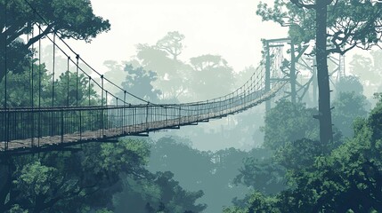 Fototapeta premium Forest Canopy Walk