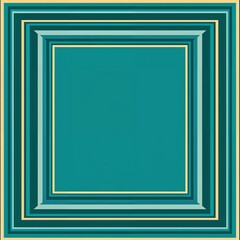 Bright teal and turquoise stripes framing the edges for a bold lively border frame in teal and turquoise border frame pattern background