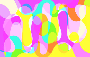 Colorful Abstract background design, vector art