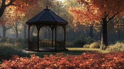 Romantic Gazebo in the Park 
