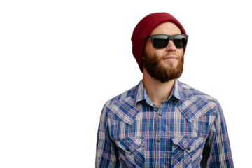 Man portrait isolated