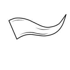 Doodle Flag Illustration 