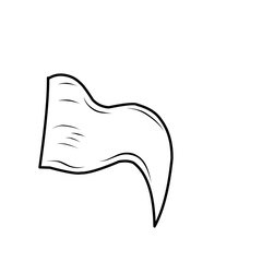 Doodle Flag Illustration 