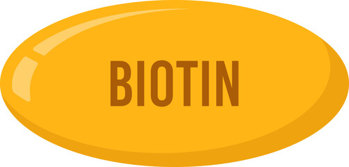 label nutritien biotin