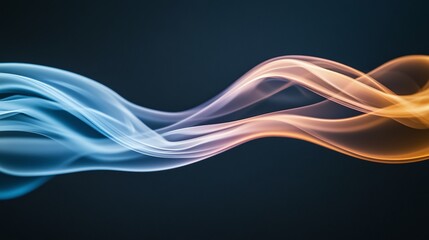 Obraz premium Abstract Background Of Colorful Smoke:
