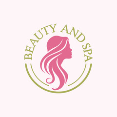 Obraz premium beauty and spa logo