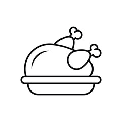 Chicken vector icon