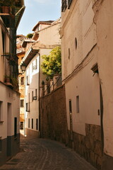 Street of an ancient Spanish city