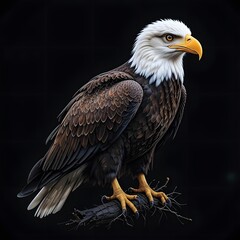 Obraz premium bald eagle in the zoo