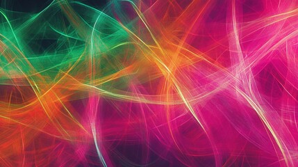 Fototapeta premium Abstract Background Of Futuristic Neon