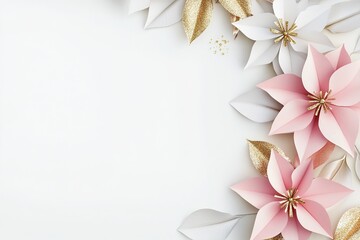 3D_paper_art_background_with_white_and_pink_color 