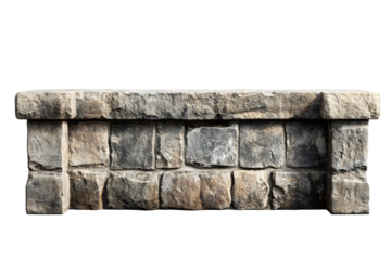 Stone Wall Texture:  Transparent Background Kaos for Design Projects