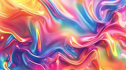 Obraz premium Abstract vibrant spectrum, liquid backgrounds