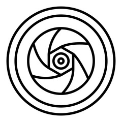 Camera lens Icon