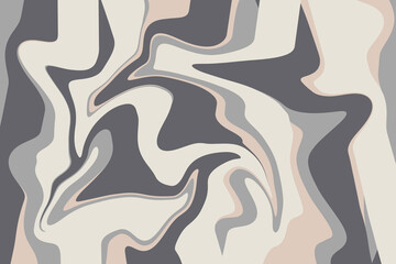 Yellow gray brown doodle abstract background. Illustration for banner, poster, card