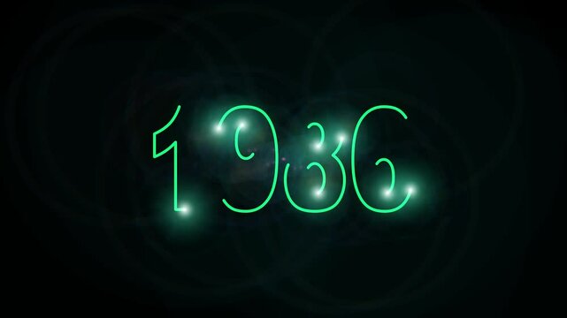 1986 text animation.
