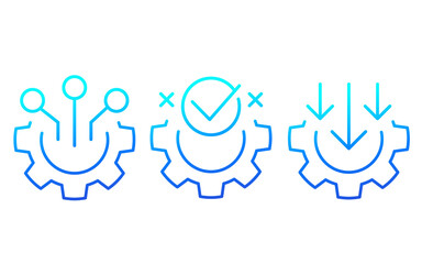 integration line icons for web