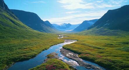 Greenland's Timeless Natural Splendor.