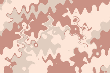 Brown beige doodle abstract background. Illustration for banner, poster, card