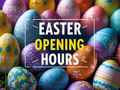 Easter Opening Hours - Eggs