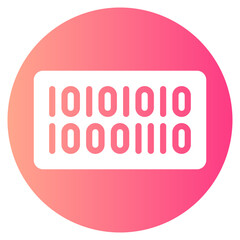 code gradient icon