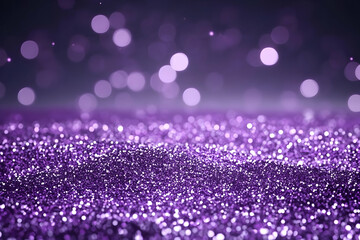 Purple Glitter Abstract Background