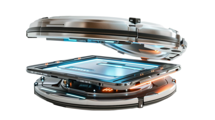 Mobile Accessory Evolution on transparent background PNG.