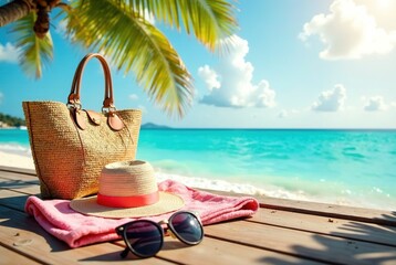 Beach Accessories Deck Summer Holiday Photos