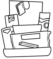 eid hampers coloring page