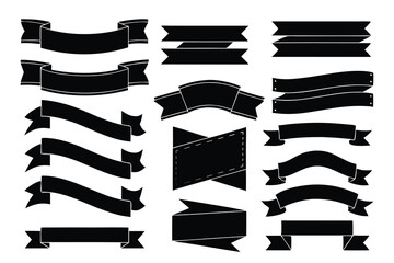 SVG Vintage Banner Ribbon Clipart Vector