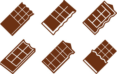 chocolate, bar, icon, 