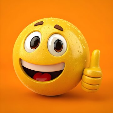cheerfull yellow imoji