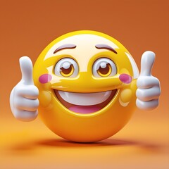 cheerfull yellow imoji