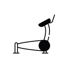 Treadmill vector icon