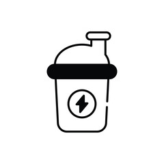 Protein Shake vector icon