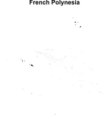 French Polynesia blank outline map design