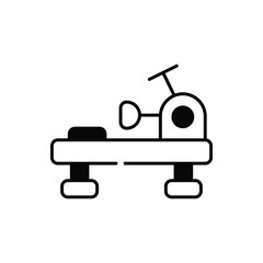 Rowing Machine vector icon