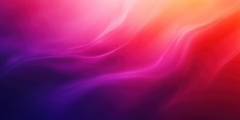 Fototapeta premium A colorful, abstract background with a pink and orange wave