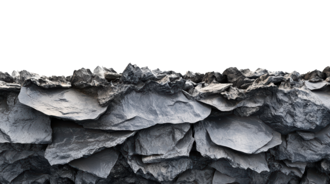 Rocky Terrain: A close-up texture of rugged, grey rocks forming a textured surface. The natural composition provides a dramatic and raw backdrop.