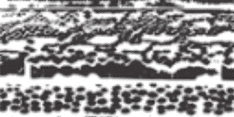 Distressed overlay texture of rusted peeled metal. grunge background. abstract halftone vector illustration