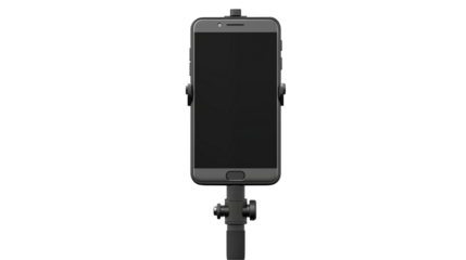 Smartphone on Tripod Mobile Video Production Content Creation Filmmaking Vlogging Setup