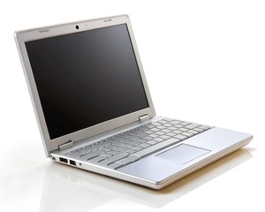laptop isolated on a white background