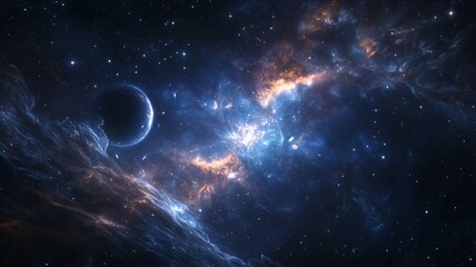 Obraz premium 非現実的で夢のような幻想的な世界