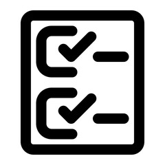 task note icon for illustration