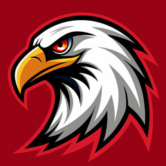 Obraz premium american eagle head